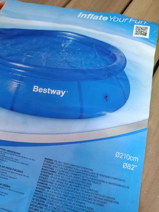 Bestway Cobertor Solar para Piscina Desmonble 210