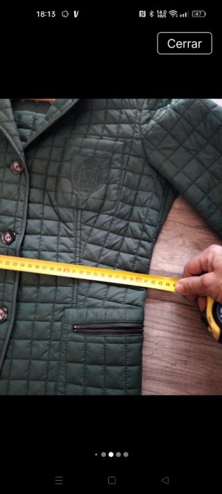 Chaqueta Purificación García Talla M Verde