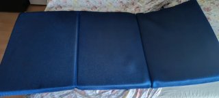 Colchón cuna 160cm x 60cm camping plegable.