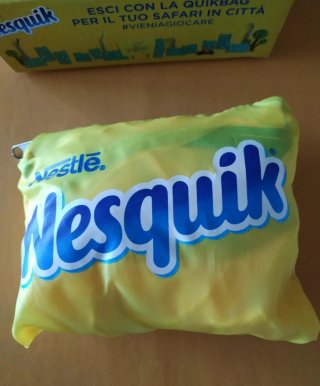 Nesquik zainetto richiudibile limited edition
