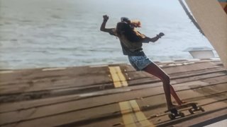 Set di 4 poster in tela Carhartt skate girl WIP