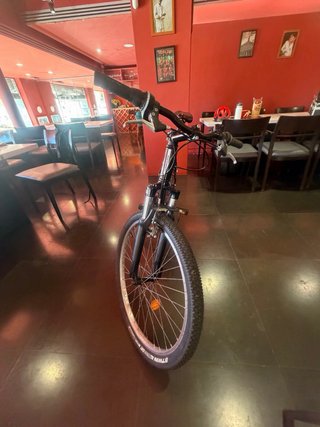 Bicicleta Rockrider Negra