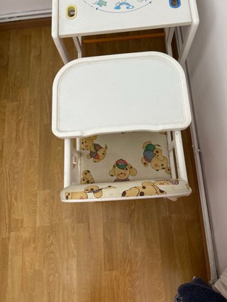 Mesa y silla infantil para comer y jugar