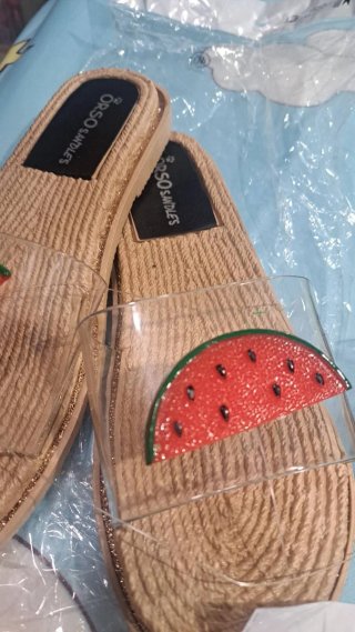 Chanclas Orso Sandals Frutas Talla 38