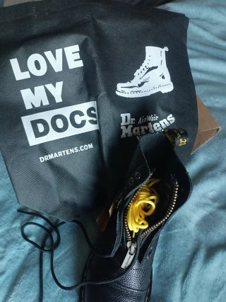 5 pares Botas Dr. Martens Negras