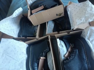 5 pares Botas Dr. Martens Negras