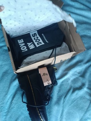 5 pares Botas Dr. Martens Negras