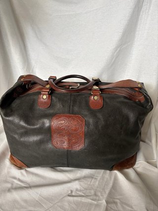 Bolsa de viaje  de piel