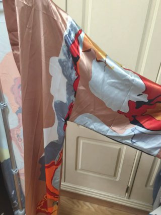 Kimono estampado multicolor talla única