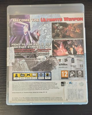 Transformers War for Cybertron PS3