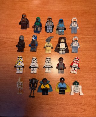Lotto Minifigure Lego Star Wars