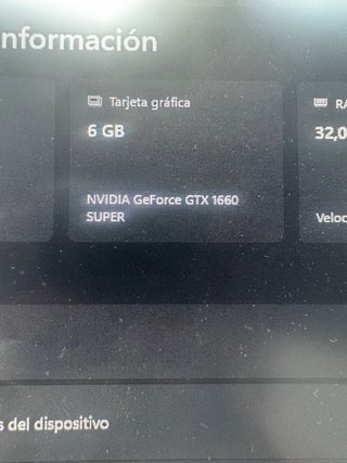 Nvidia Geforce 1660 Super 6GB Gigabyte