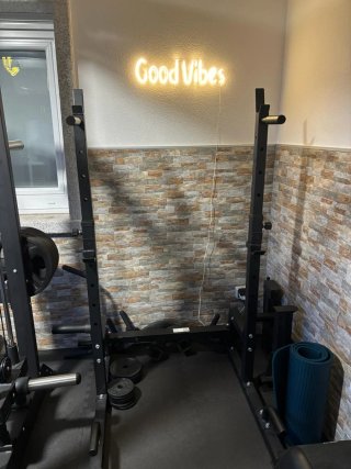 Soporte Multifuncional Pesas HOMCOM