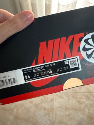 Nike Jordan Air Ship Pe Sp Rosa Óxido