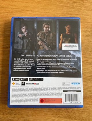 The Last of Us Part 2 Remastered PS5