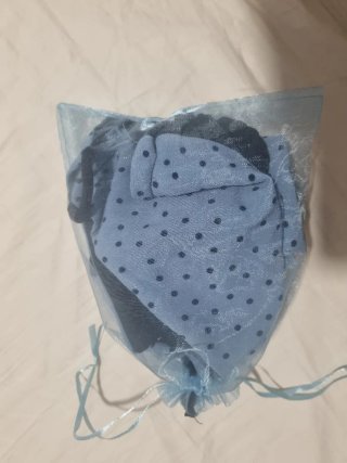 Bikini lunares azul