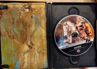 Sacred PC (FX Interactive) + Manual y Mapa