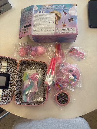 Kit Maquillaje Infantil Juguete Niñas 3+