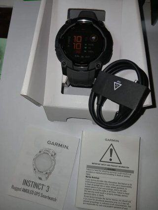 Garmin Instinct 3 Rugged GPS Smartwatch