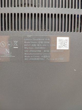 Portátil Lenovo i5 8GB RAM 240GB SSD