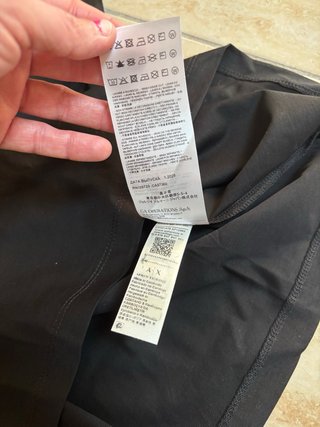 T-Shirt Uomo Armani Exchange Nera