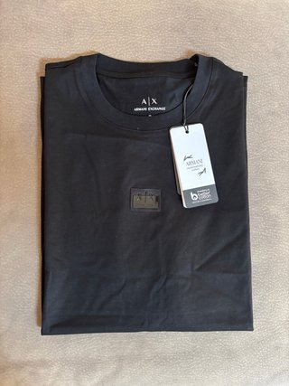 T-Shirt Uomo Armani Exchange Nera