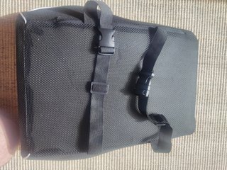 Cojín Lumbar Negro/Gris