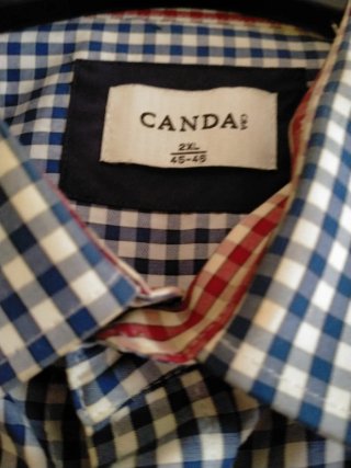 Camisa de cuadros CANDAI Talla XL