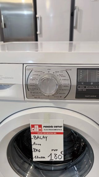 Lavadora Balay A+++ 8kg 1200rpm con garantía.