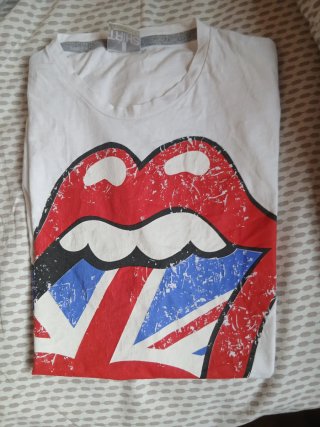Camiseta Estampada Union Jack Labios