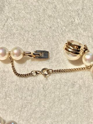 Pulsera Majorica Perlas Baño en Oro Plata 925