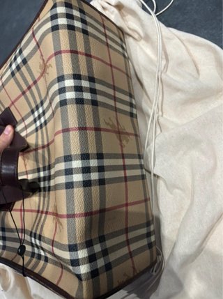 Borsa Burberry Check Nova Vintage