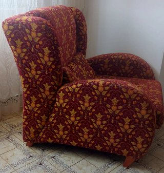 Sofá y sillones orejeros
