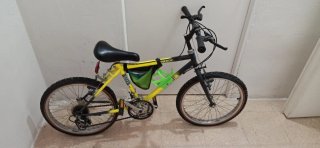 Bicicleta Montaña Amarilla