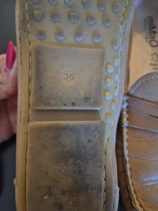 Mocasines miMaO Beige/Marrón