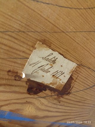 Chinero / Alacena / vitrina  Madera y Cristal 1879