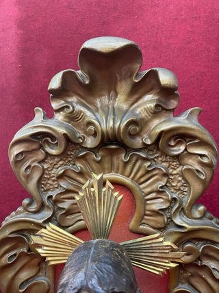 Sagrado Corazón de Jesús Antiguo Entronizado