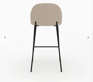 Taburetes de Cocina Beige y Negro