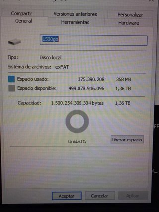Disco Duro Externo WD 2.5 1.5TB