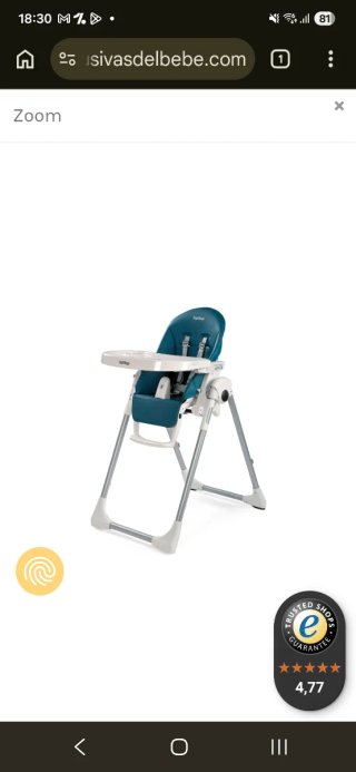 Trona de bebé Peg Perego