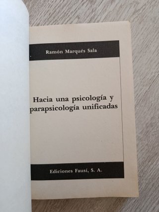 Hacia una psicología y parapsicología unificadas