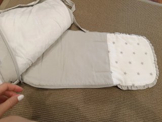 Saco para capazo bebé estrellas