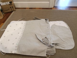Saco para capazo bebé estrellas