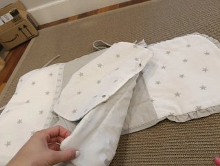 Saco para capazo bebé estrellas