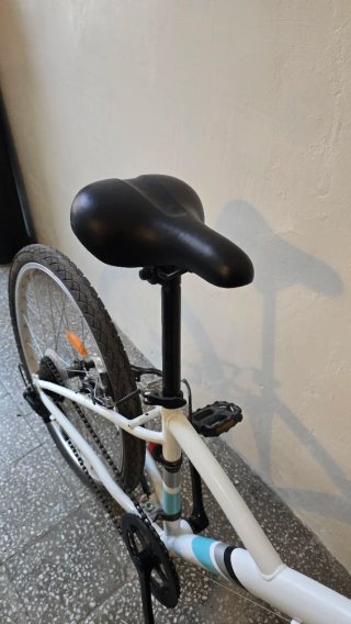 Bicicleta BTWIN 24 Blanca
