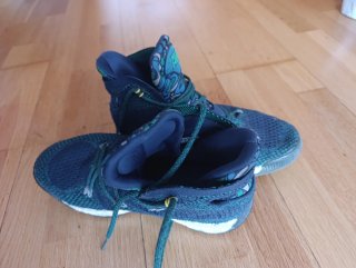 Zapatillas Baloncesto Adidas AW Azul/Verde