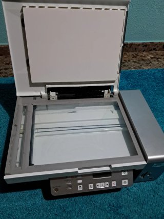 Impresora Lexmark Plata/Blanca