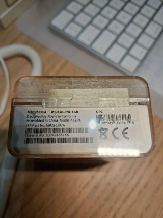 iPod Shuffle Plateado 1 GB