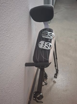Asiento Bicicleta Niño con Reposapiés