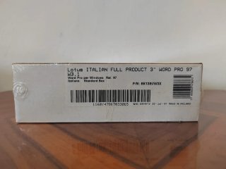 Lotus Word Pro 97 Edizione Italiana SIGILLATO